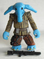 Stax Rayblast - Ortolan Bounty Hunter (Star Wars) Custom Action Figure [Front View]