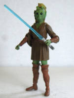 Teeslah - Female Rodian Jedi (Star Wars) Custom Action Figure