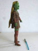 Teeslah - Female Rodian Jedi (Star Wars) Custom Action Figure [Right View]