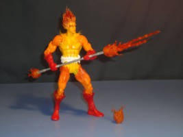 Fire Lord (Marvel Legends) Custom Action Figure [Fire Lord Fire Effect]