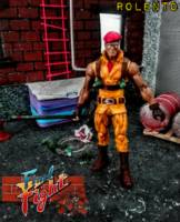 Rolento Final Fight 1 (Final Fight) Custom Action Figure