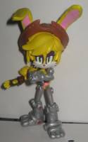 Bunnie anthro style (Sonic) Custom Action Figure