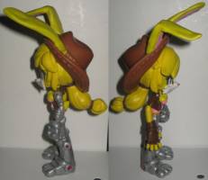 Bunnie anthro style (Sonic) Custom Action Figure
