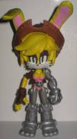 Bunnie anthro style (Sonic) Custom Action Figure