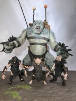 Catapult-troll staff-member (Hobbit) Custom Action Figure