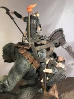 Catapult-troll staff-member (Hobbit) Custom Action Figure