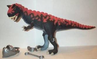 carnotaurus (bruce) (Jurassic Park) Custom Action Figure [the figure i was trying to make]