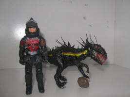Indoraptor (Jurassic Park) Custom Diorama / Playset [indoraptor compared with 4.5 inch corps figure.]
