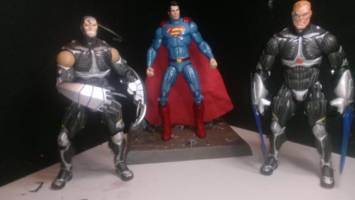 Superman vs Cyborgs (Superman) Custom Action Figure