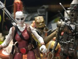 Aurra Sing (Star Wars) Custom Action Figure