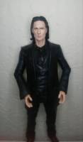 Loki Black Suit Thor Ragnorock (Marvel Legends) Custom Action Figure