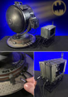 9Art Custom Collectibles: Batsignal Prop (Batman) Custom Diorama / Playset [Authentic Accessories]