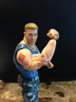 Street Fighter Movie Figure-Gi Joe Guile, Jean Claude Van Damme (Street Fighter) Custom Action Figure