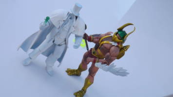 Hawkman vs Gentleman Ghost (DC Universe) Custom Action Figure