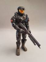 Black Spartan (Halo) Custom Action Figure