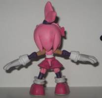 Pinky Roe (Sonic) Custom Action Figure