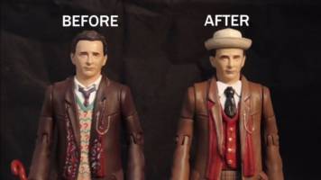 Seventh Doctor Alternate Head (Doctor Who) Custom Action Figure