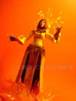 The Firewitch (Marvel Legends) Custom Action Figure [The Firewitch (3)]