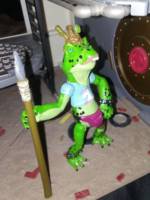 Napoleon Bonafrog & Attila the Frog (Teenage Mutant Ninja Turtles) Custom Action Figure