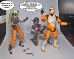Clone Ordnance Specialist (Bomb Squad Trooper) (Star Wars) Custom Action Figure