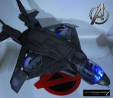 Avengers Shield Quinjet (Avengers) Custom Vehicle