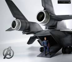 Avengers Shield Quinjet (Avengers) Custom Vehicle