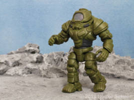 Hagen von Eisenstein in Exosuit (Original) Custom Action Figure [3d printed Exosuit]