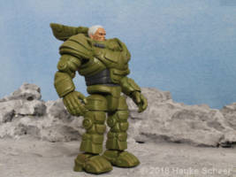 Hagen von Eisenstein in Exosuit (Original) Custom Action Figure [3d printed Exosuit]