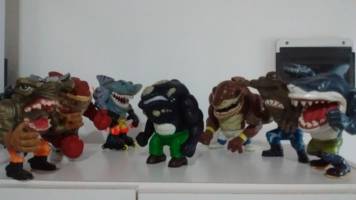 Franco (Street Whales) (Street Sharks) Custom Statue / Bust