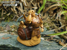 The Warsnail 3D printed action figure (Original) Custom Action Figure [The Warsnail 3D printed action figure]