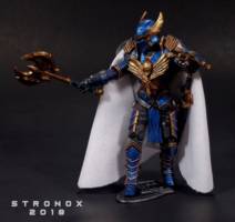 The Azure Knight (Fantasy) Custom Action Figure