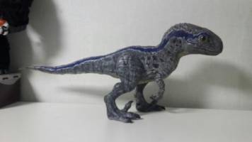 baby blue (Jurassic Park) Custom Action Figure [baby blue]