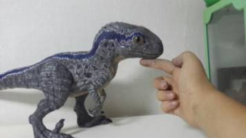 baby blue (Jurassic Park) Custom Action Figure [baby blue]