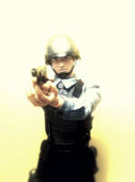 Black Mesa Security Guard (Half-Life) Custom Action Figure [Black Mesa Security]