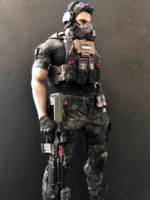Chris Redfield (Custom Titans Outfit) (Resident Evil) Custom Action Figure