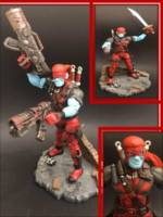 Champion-pool (Deadpool) Custom Action Figure