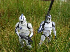 Echo and Fives (Star Wars) Custom Action Figure