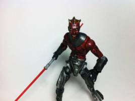Darth Maul Cyborg - Star Wars: The Black Series (Star Wars) Custom Action Figure