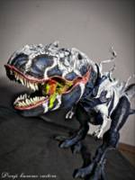 Venomsaurus Rex ( Venom T-rex) (Marvel) Custom Action Figure