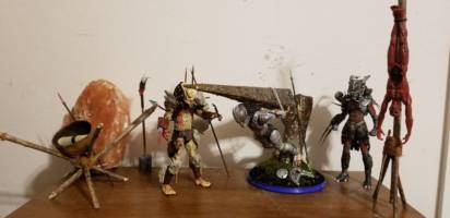 Predator Sacrificial Monolith (Predator) Custom Diorama / Playset