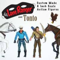Lone Ranger (Lone Ranger) Custom Action Figure [Lone Ranger & Tonto]