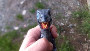 Jurassic World 12 inches Blue (Jurassic Park) Custom Action Figure