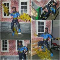 Black Lightning (DC Superheroes) Custom Action Figure