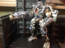 Transformers AOE voyager Galvatron repaint (Transformers - Age Of Extinction) Custom Action Figure