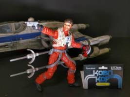 3.75" Custom Movie-Realistic Poe Dameron (Star Wars) Custom Action Figure