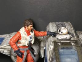 3.75" Custom Movie-Realistic Poe Dameron (Star Wars) Custom Action Figure