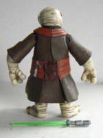 Snit Duecit - Kitonak Jedi (Star Wars) Custom Action Figure [Rear View]