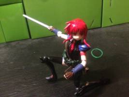 Renora the Daughter of Ganondorf (Original) Custom Action Figure [Sword Display]