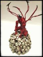 Carnage Diorama. (Marvel) Custom Diorama / Playset [2nd pose.]