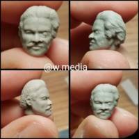 Billy Dee Williams as Two Face (Batman - Movie Style) Custom Action Figure [Original headsculpt.]